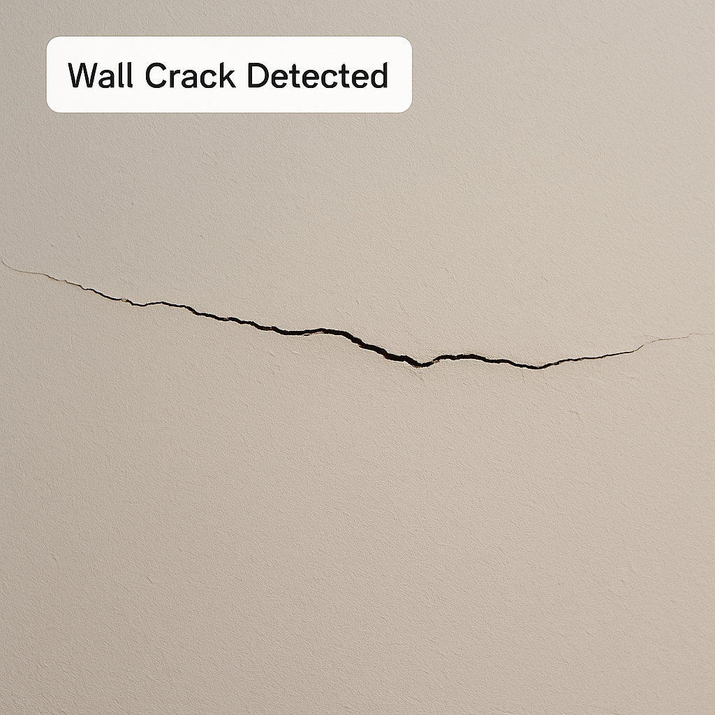 Wall crack